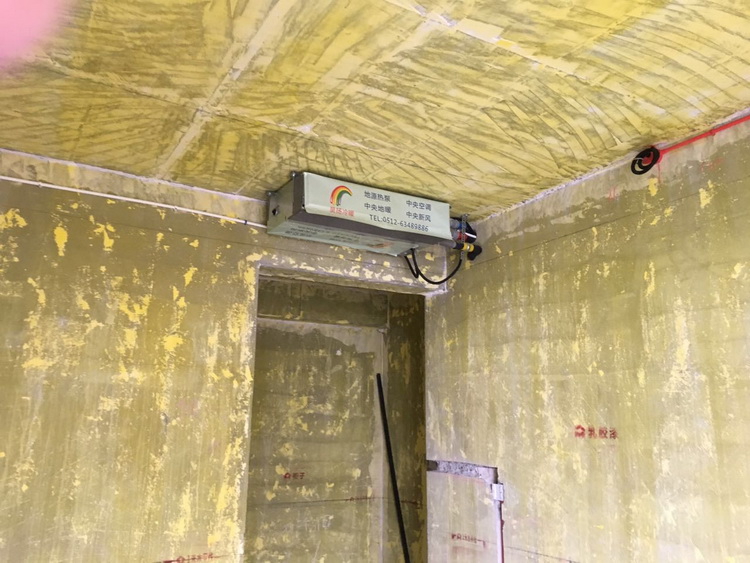 多联机工地现场