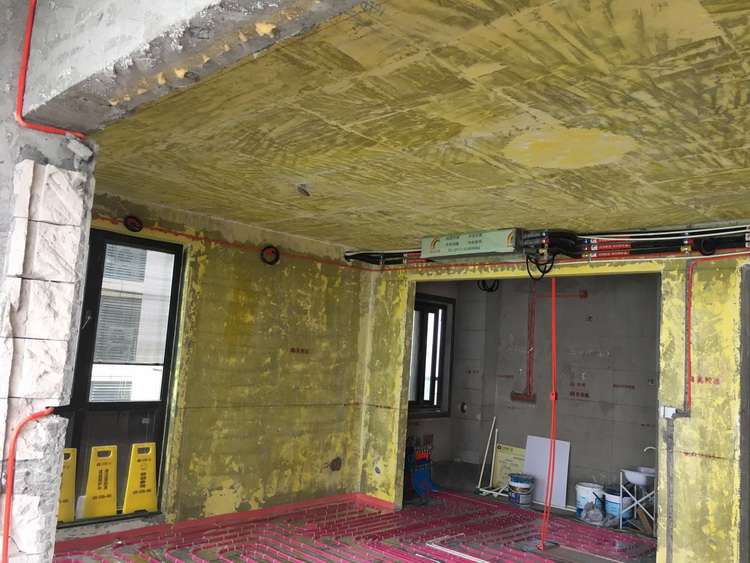 多联机工地现场