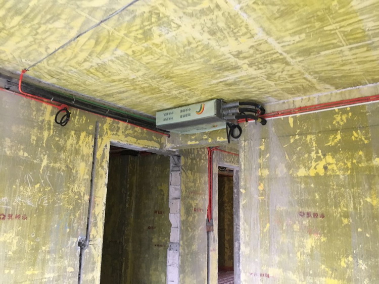 多联机工地现场