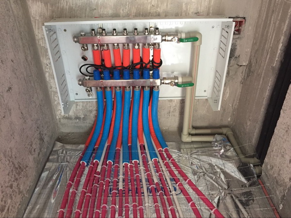 地源热泵工地现场