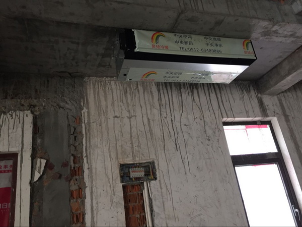 地源热泵工地现场