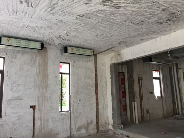 地源热泵工地现场