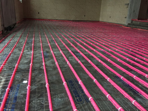 地源热泵工地现场