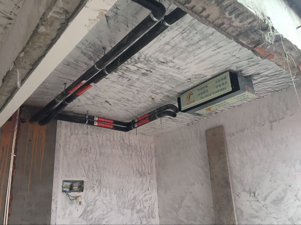 地源热泵工地现场