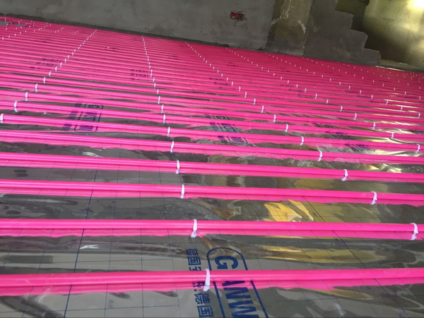 地源热泵工地现场