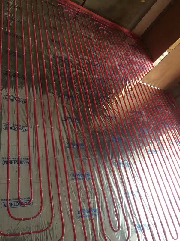 地源热泵工地现场