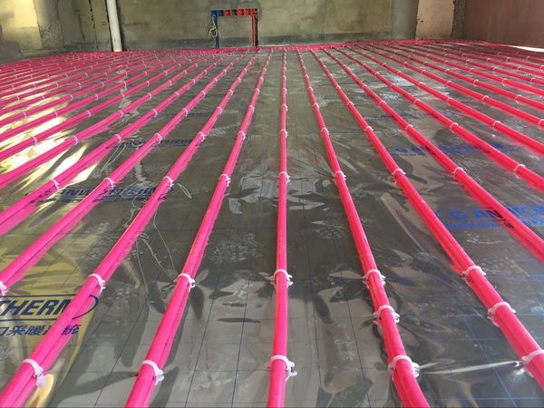 地源热泵工地现场