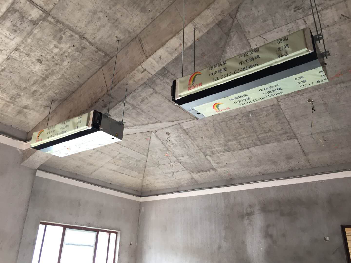 地源热泵工地现场