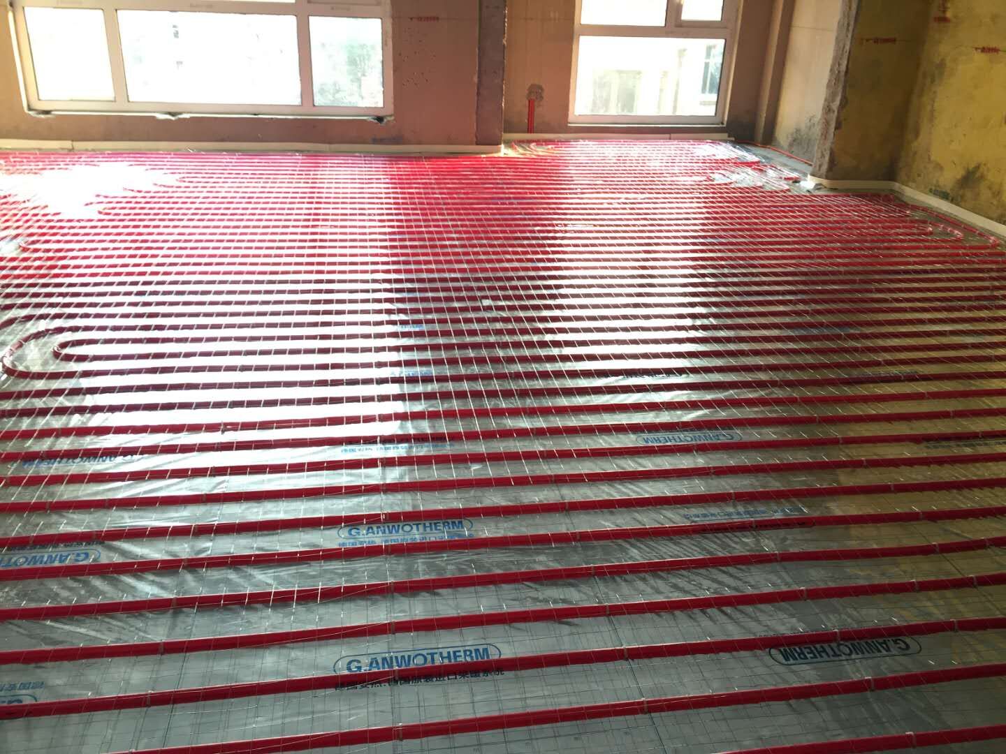 地源热泵工地现场