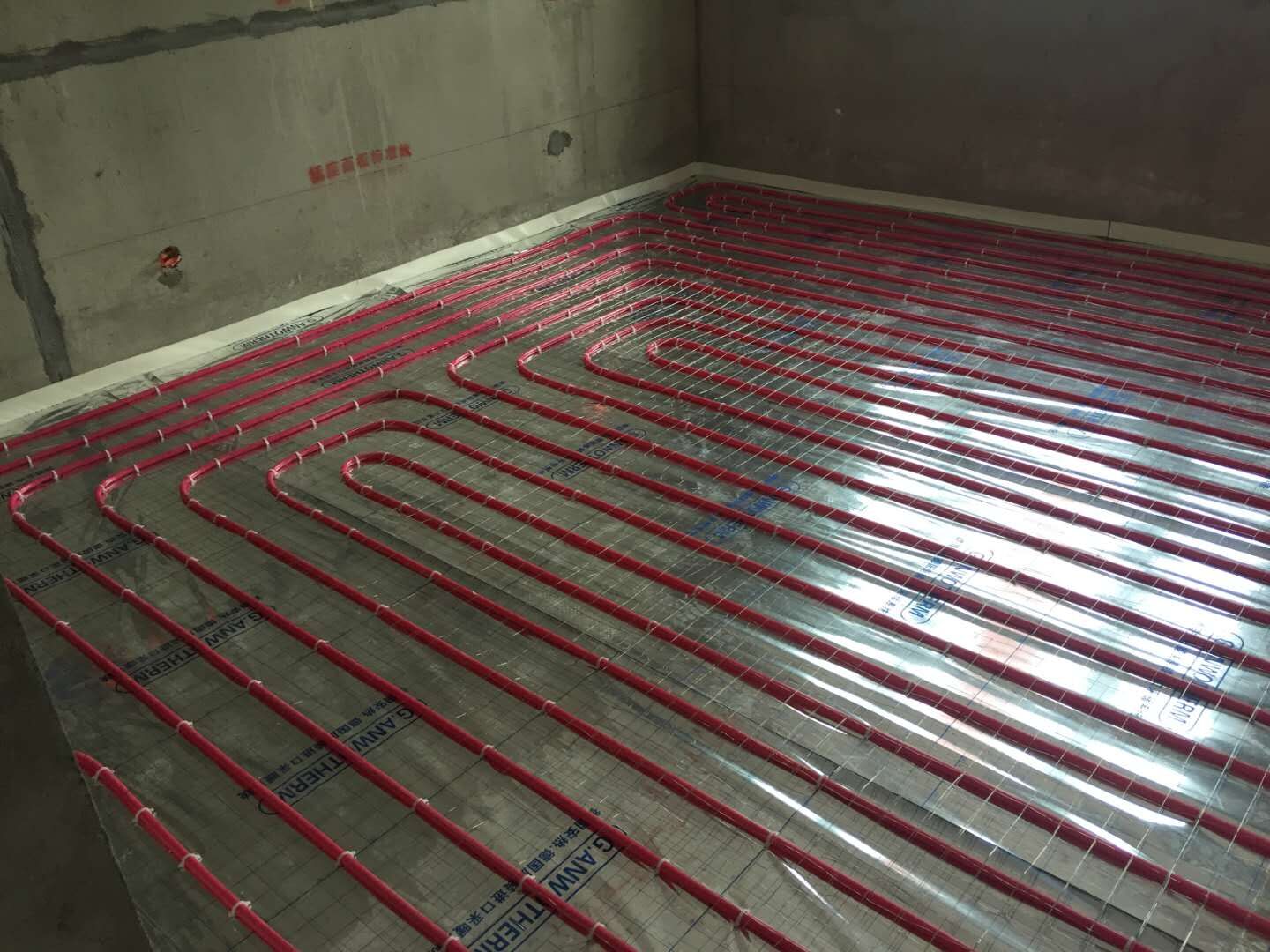 地源热泵工地现场